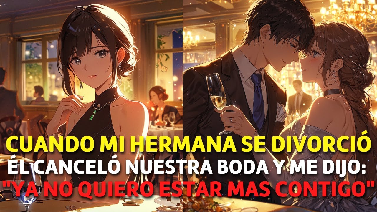 Cuando mi Hermana se DIVORCIÓ de su Esposo mi Novio Decidió Cancelar Nuestra Boda Para irse con Ella