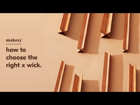how to choose the right size wooden x wick 📏
