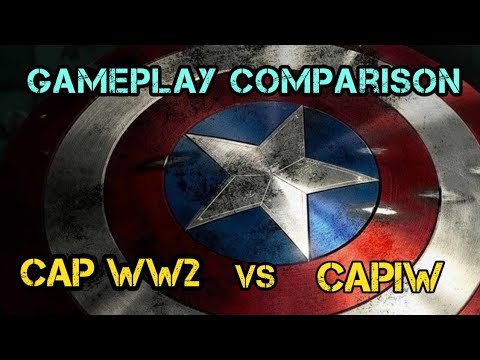 MCOC 6* Cap WW2 vs 6* CapIW Gamplay Comparison