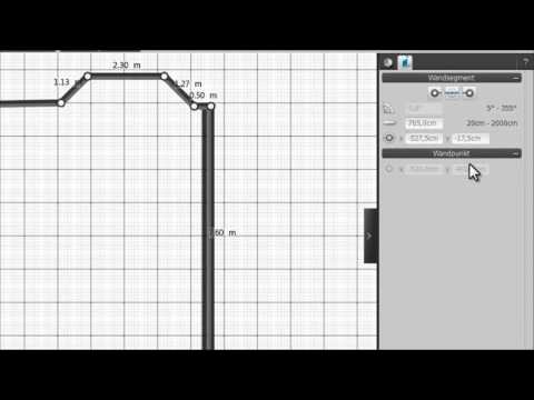 Roomeon 3D-Planer - Tutorial 2 - Grundrissmodus