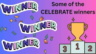 Sunday CELEBRATE Live WINNERS