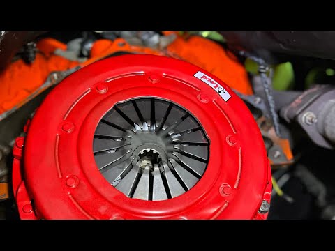After 55 years, a new clutch for the 1968 Camaro McLeod street performance clutch install