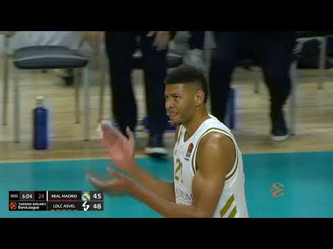 Turkish Airlines EuroLeague 5.3.20. Real Madrid (87) - LDLC ASVEL Villeurbanne (78) Highlights.
