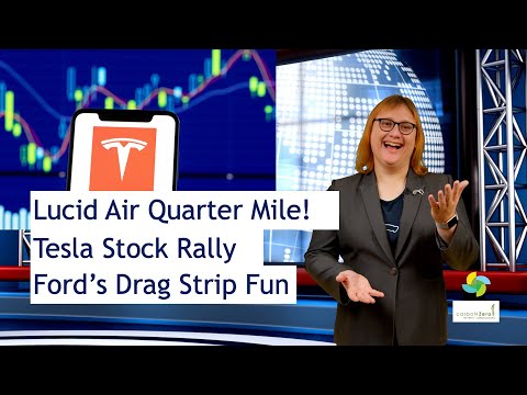 ecoTEC 147 - Lucid Quarter Mile, Tesla Share Rally, Ford On The Drag Strip!