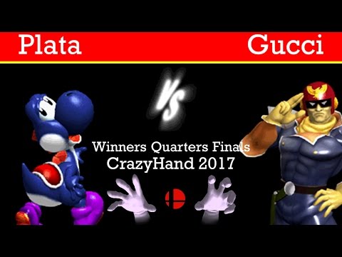 CrazyHand 2017 WQF - Plata(Yoshi) vs. Gucci(C.Falcon)