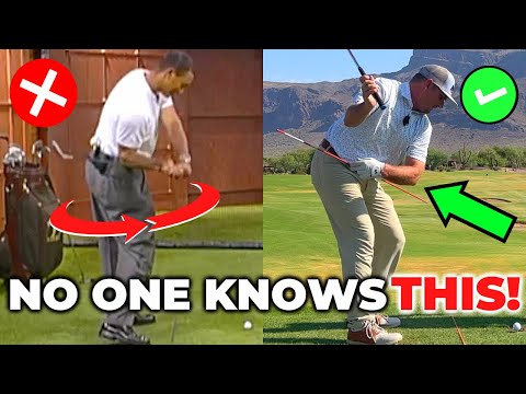 Never Spin Your Hips In The Golf Swing! (Turn Instead LIKE THIS)