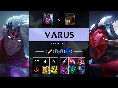 Varus Mid vs Cassiopeia - EUW Diamond Patch 25.19