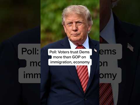 Poll: Voters trust Dems more than GOP on immigration, economy