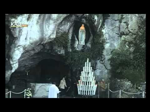 Chapelet à Lourdes