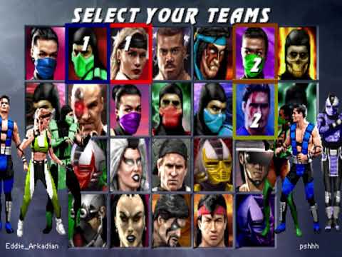 UMK3 Team Edition - Eddie_Arkadian vs. Pshhh