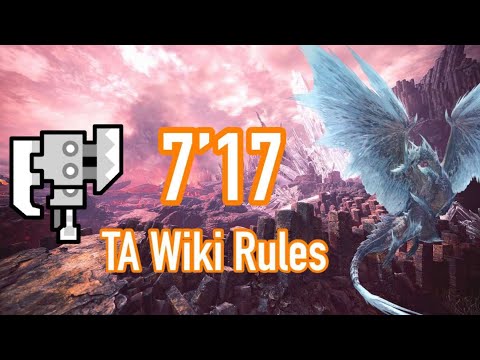 MHWI | Arch Tempered Velkhana 7’17 Switch Axe Solo (TA Wiki Rules)