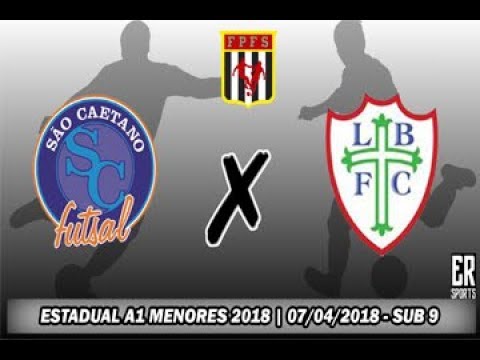 Lances do jogo entre São Caetano Futsal 3x0 Luso Brasileiro pelo Estadual 2018 - SUB 9 | 07/04/2018