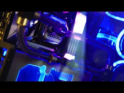 アルファクール水冷ギア - CES 2019 (AlphaCool Watercooling Gear - CES 2019)