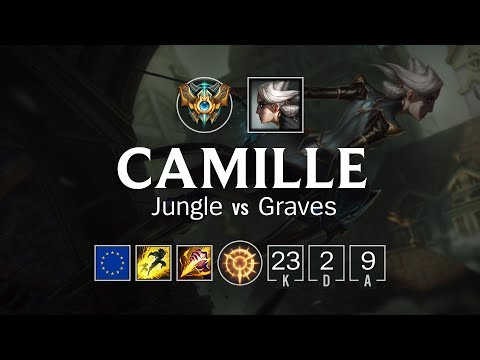 Camille Jungle vs Graves - EUW Challenger Patch 8.13