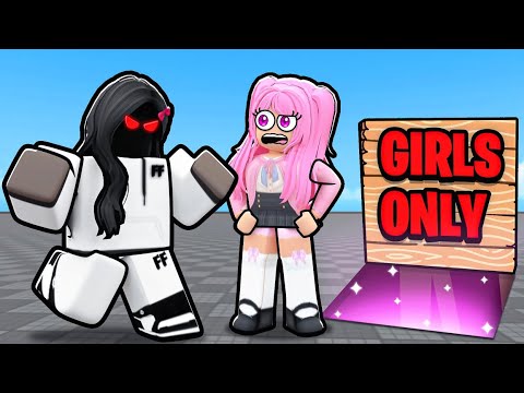 I Went UNDERCOVER In A GIRLS ONLY Tournament.. (Roblox Blade Ball)
