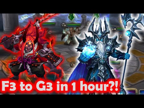 F3 to G3 in 1 hour Arena Rush! (only last 20 minutes) - Summoners War