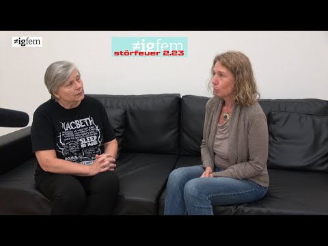 Interview mit Margarita Kinstner bei Störfeuer 2.23 ≠igfem