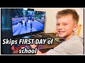Kid Skips First Day Of School To Play Video Games Cousin Temper Tantrum