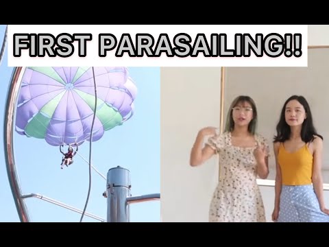 Goa My First Parasailing Experience | Best BEACH Vagator |Veronica Awungshi