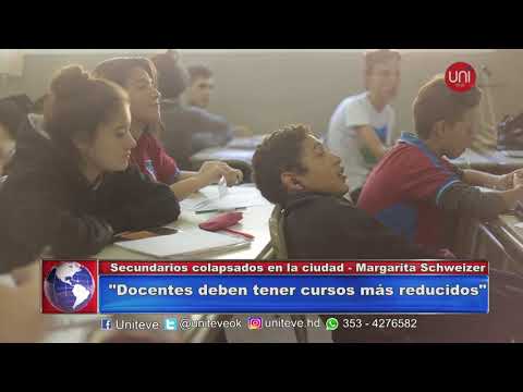 Aseguran que las secundarias están colapsadas