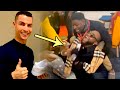 Davido Runs Mad As He Meets C Ronaldo and Pogba. Ronaldo Gave Davido Man U Jersey! Davido Runs Mad As He Meets C Ronaldo and Pogba. Ronaldo Gave Davido Man U Jersey!