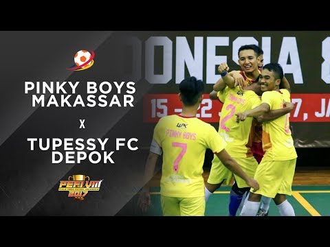 Pinky Boys Makassar (7) VS (4) Tupessy FC Depok - PEFI 2017