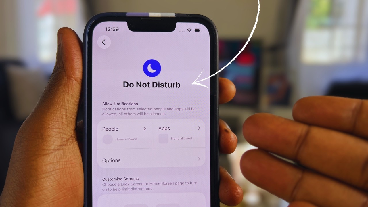 How to Turn Do Not Disturb ON or OFF on iPhone