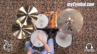 Video thumbnail for Zildjian 16" K Dark Thin Crash Cymbal - 1075 (K0902-1101316H) by Memphis Drum Shop