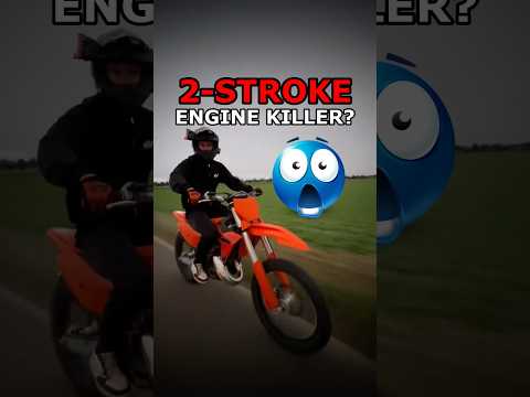 Why you should NEVER engine brake a 2-stroke🧐
