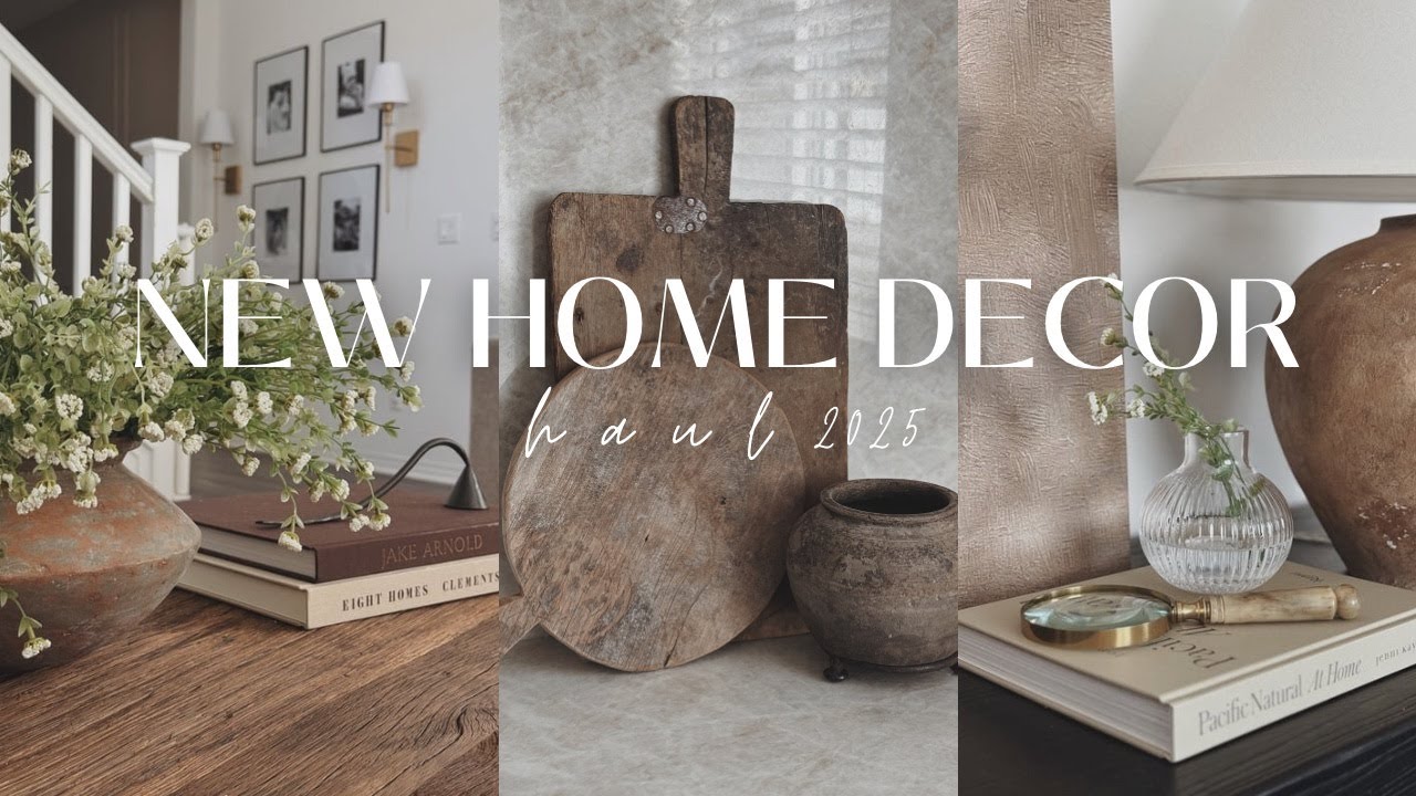 NEW 2025 Home Decor Collective Haul || Amber Interiors, McGee & Co, HomeGoods, Etsy & More