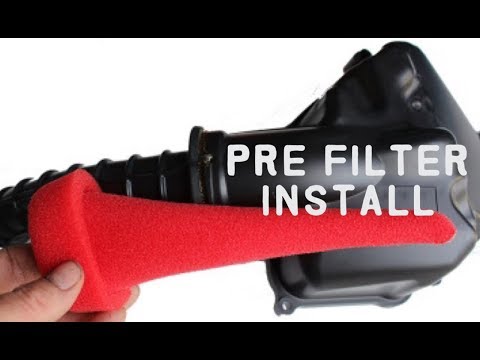 How to install Pre Filters (Africa Twin)