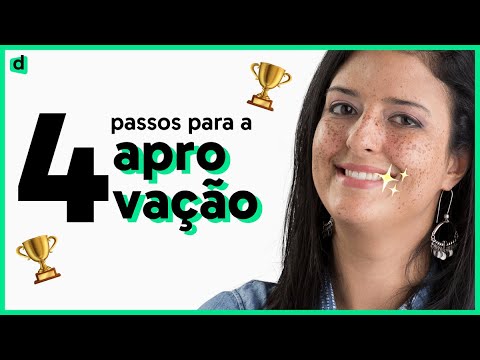 PLANO DE ESTUDOS para o Enem 2020: 4 passos para sua APROVAÇÃO