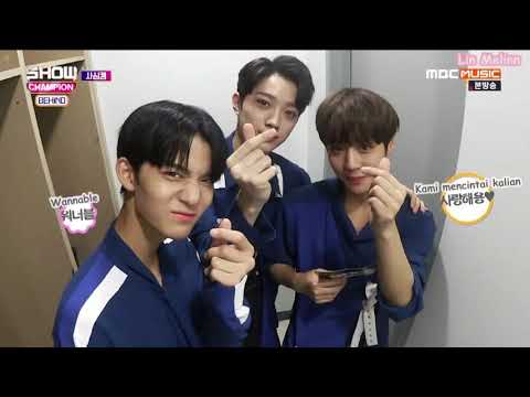 SUB INDO 180626 Show Champion Behind Wanna One Cuts & 'Light' Multi Cams by Lin Melin