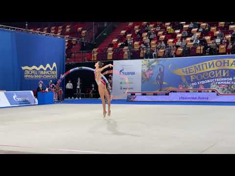 Anna Ivanova - Hoop Russian Championship 2021 TAA 22.95