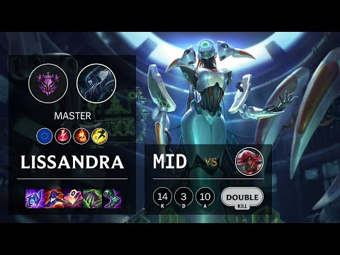 Lissandra Mid vs Katarina - EUW Master Patch 11.13