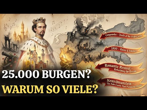 Warum hat Deutschland 25 000 Burgen? Schockierende Wahrheit | Deutsche Geschichte