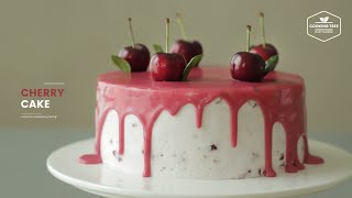 체리 케이크 만들기 : Cherry Cake Recipe | Cooking tree