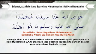 Download lagu Selawat | Jazzallahu ‘Anna Sayyidana Muhammadan SAW Maa Hua Ahluh | non-stop 1 jam mp3