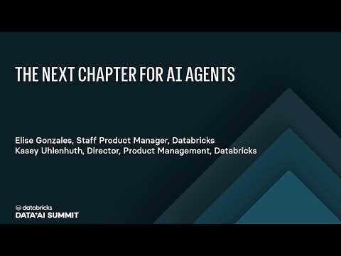 Watch: The Next Chapter for AI Agents