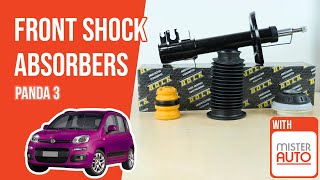 Youtube thumbnail of video "How to replace the front shock absorbers Panda mk3 ➿"