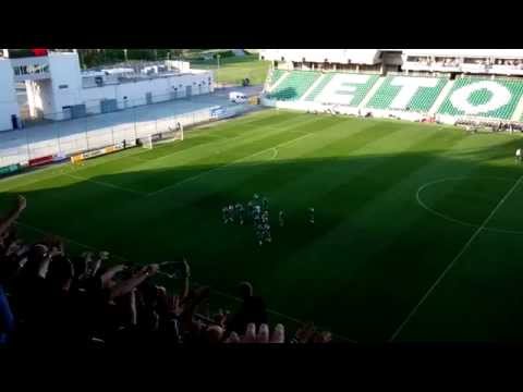 Győri ETO FC - Puskás Akadémia FC ünneplés