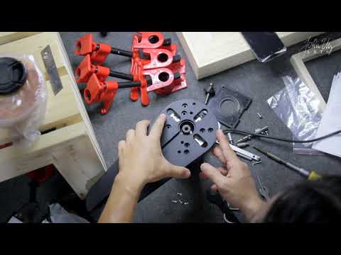 Unboxing Review | Circle / Milling / Mortise Cutting Jig for Palm Trimmer Router | Bosch GMR 1