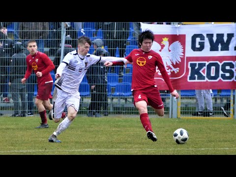 Gole z meczu Gwardia Koszalin - Pogoń II Szczecin (3:0)