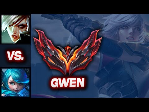 RIVEN Matchup vs Ninkey's GWEN - Adrian Riven