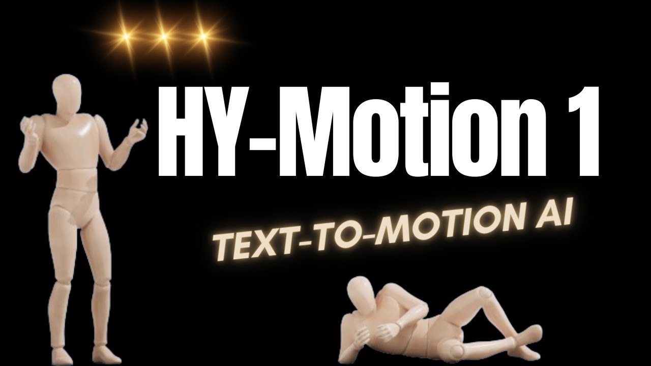 HY-Motion 1.0 | Text-to-Motion AI Model - Full Local Hands-on Guide