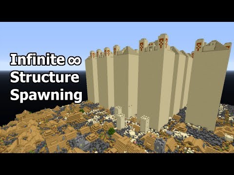 I Made Every Minecraft Structure Repeat Infinitely (1.16 Snapshot Custom Dimensions)