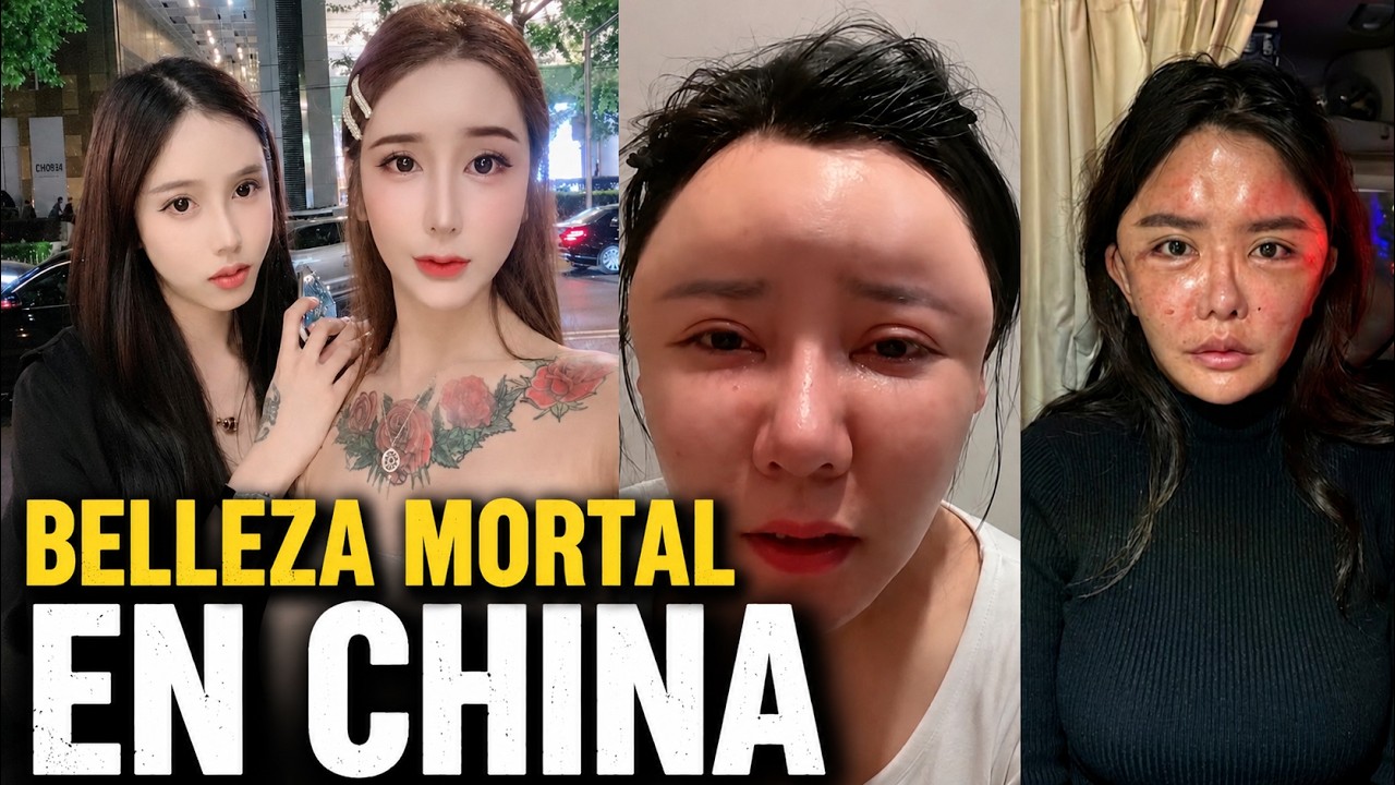 LA BIZARRA OBSESIÓN POR EL "ROSTRO BURBUJA" EN CHINA