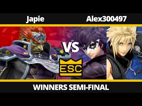 ESC 28 - Winners Semi-Final - Japie (Ganondorf) Vs. Alex300497 (Cloud, Joker) - SSBU Local