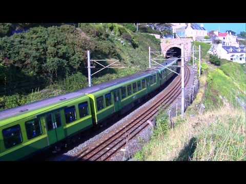 8300 Class E.M.U. Dart Train at Dalkey, Dublin