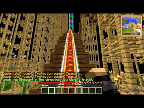 EPIC Minecraft Server Survival: Flamboyant Rollercoaster
